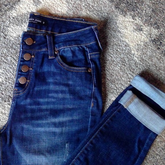 Hammer Jeans of Los Angeles Buttonfly  Size 9 - Picture 4 of 13